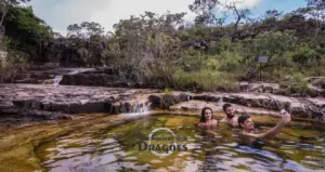 Janeiro em Pirenópolis curtindo as Cachoeiras dos Dragões - Faça sua reserva